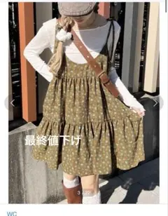 WC キャミワンピース 小花柄のサムネイル
