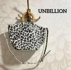 未使用 タグ付 UNBILLION アンビリオン ヒョウ柄 バッグ レディースのサムネイル