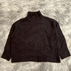 美品✨【フランドル】 タートルネック ニット F ウール100%❗ カジュアルのサムネイル