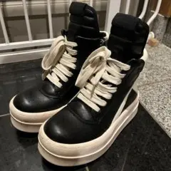 厚底ハイカットスニーカー【25cm】ジオバスケット風 ボリューム 
