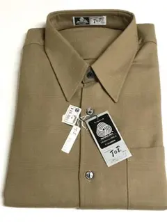 TOP ウールマーク　毛100% 長袖シャツ LLサイズ　新品タグ付★す1056