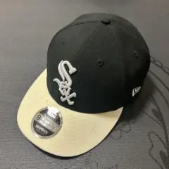 New Era 9FIFTY スナップバックキャップ 黒/ベージュ