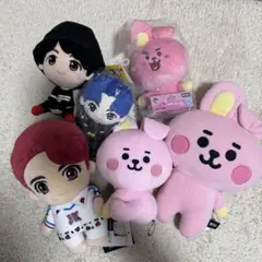 BTS ジョングク BT21 Cooky ぬいぐるみセット