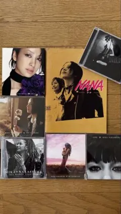 中島美嘉 CD 6枚セット まとめ売り&映画ＮＡＮＡブックレット