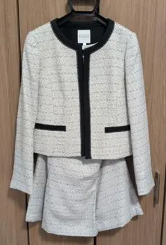 ツイード風ジャケットとスカートセット【美品】