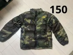 ザノースフェイス ダウン　150センチ ヌプシ　カモフラ　NDJ91613
