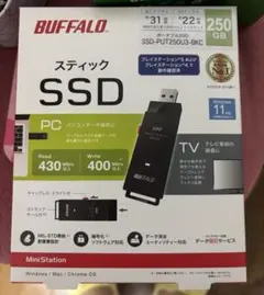 新品 BUFFALO スティックSSD 500GB SSD-PUT500U3 - メルカリ