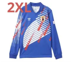 2XLサイズ 復刻 adidas サッカー日本代表 ユニフォーム 1993ドーハ