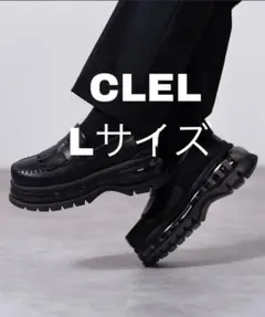 CLEL 靴 ローファー Lサイズ ほぼ未使用 箱なしのサムネイル