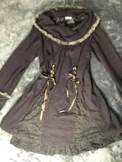 axes femme ニット　レース リボン 森ガール　平成
