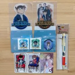名探偵コナン★アクリルキーホルダーカードマグネットボールペン他グッズセット