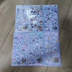 ボンボンドロップシール 正規品 うみのいきもの 6種類　水族館