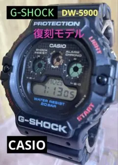 【稼働美品】G-SHOCK DW-5900 三つ目 復刻モデル カシオ 腕時計のサムネイル