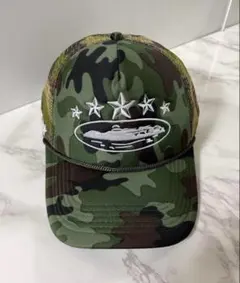 corteiz 迷彩メッシュキャップUK centralcee