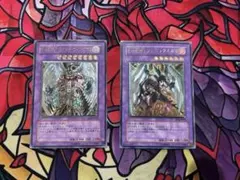 子*0様 遊戯王【良品~準美品】E・HERO融合レリーフ2枚セット まとめ売り