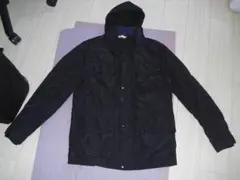 COLE HAAN ブラック ナイロンジャケット S