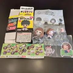 僕のヒーローアカデミア　すわらせ隊　ラバーフィギュア　他　麗日お茶子