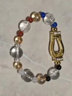 開運ブレス　五黄土星「九星馬蹄四神ブレス」