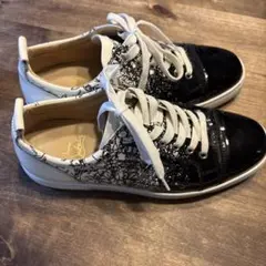 セ*タ様 Christian Louboutin スニーカー ブラック/ホワイト