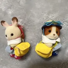 美品☆未使用☆ シルバニアファミリー 人形　幼稚園シルバニア