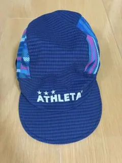 美品ATHLETA　アスレタ　帽子　ジュニア　サッカー　キャップ　メッシュのサムネイル