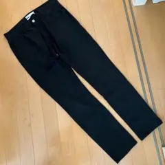 ikka wonder shape ストレッチパンツ ブラック サイズMのサムネイル