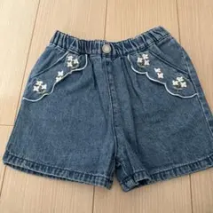 futafuta ショートデニムパンツ100cm