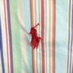 RALPH LAUREN カラフルストライプシャツ