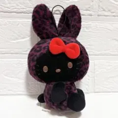 激レア　サンリオ　ハローキティ　バニーマスコット　ヒョウ柄　アニマル　平成ギャル