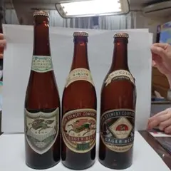 昭和レトロ 非売品 復刻ラガービール 空き瓶6本セット111年目の限定