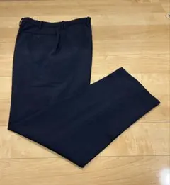 【使用少】UNIQLO 感動パンツ（ネイビー）　W82 補正L74cm