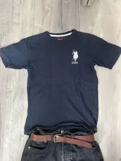 POLO ポロ　ラルフローレン　Tシャツ　紺のサムネイル