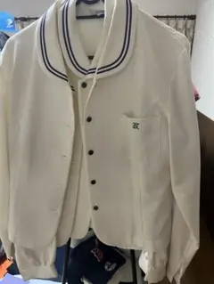 コスプレ衣装 ホワイト 襟付き２枚