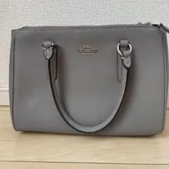 COACH ハンドバッグ ショルダーバッグ グレー 2WAY