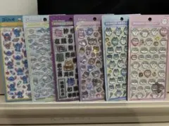 ボンボンドロップシール６枚セット