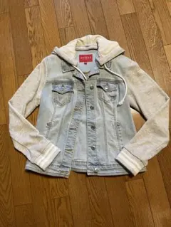 GUESS切り替えデニムパーカー