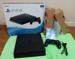 難ありSONY PS4 1TB本体 ブラック コントローラー付き