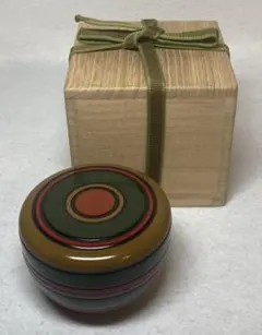 茶道具　根来塗　香合　時代箱　Z　8497 茶道具 根来塗 香合 時代箱 Z 8497 - メルカリ