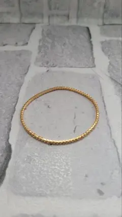 ゴールド バングル風ブレスレット 5個セット