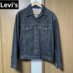 Levi's ブラック　デニム　ジャケット　90's
