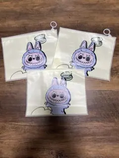 POP MART ラブブジップバッグ3枚セット