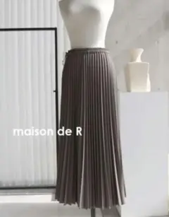 未使用　美品　maison de R メゾンドリーファー　プリーツスカートのサムネイル
