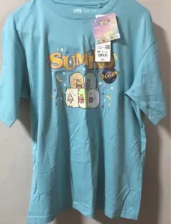 Tシャツ すみっコぐらし UT 半袖 水色