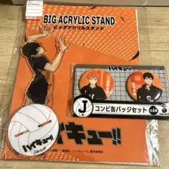 [新品未開封]ハイキュー　アクスタ 缶バッジセット