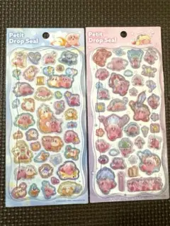 正規品 プチドロップシール 星のカービィ 2種セット 新品未使用