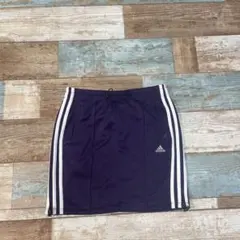 adidas 紫色 リメイクミニスカート Mのサムネイル