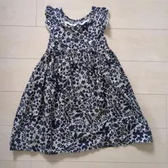 【値下げ】花柄　ワンピース 130サイズ　セラフ　Tシャツおまけ付き