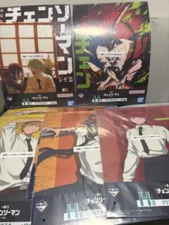 【新品未開封】一番くじ チェンソーマン レゼ篇 H賞 クリアポスター 7枚まとめ
