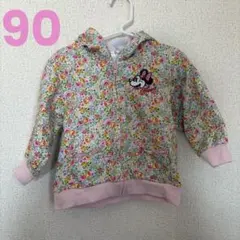ディズニーリゾート　ミニーちゃん　パーカー　90