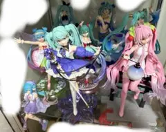 初音ミク　フィギュア　8体セット